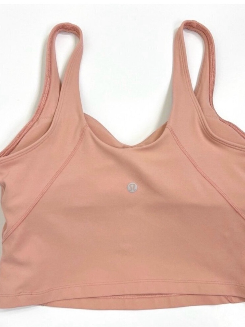 Lululemon Athletica Blush Align Cropped Tank Top - Picture 2 of 4